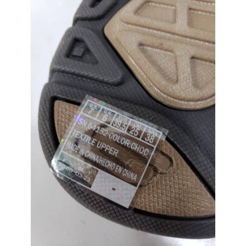 NEW NO BOX - SIZE 7  Men Skechers Relaxed Fit Supreme Bosnia Sandals 64152 Brown